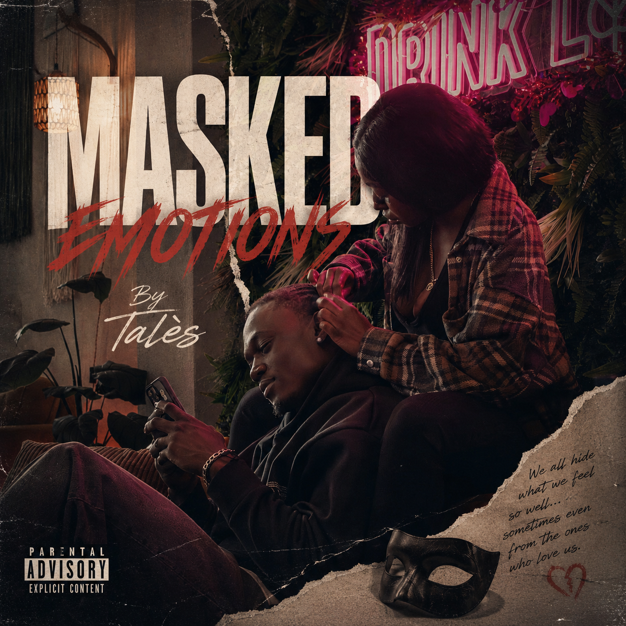 Cover Art Masked emotions